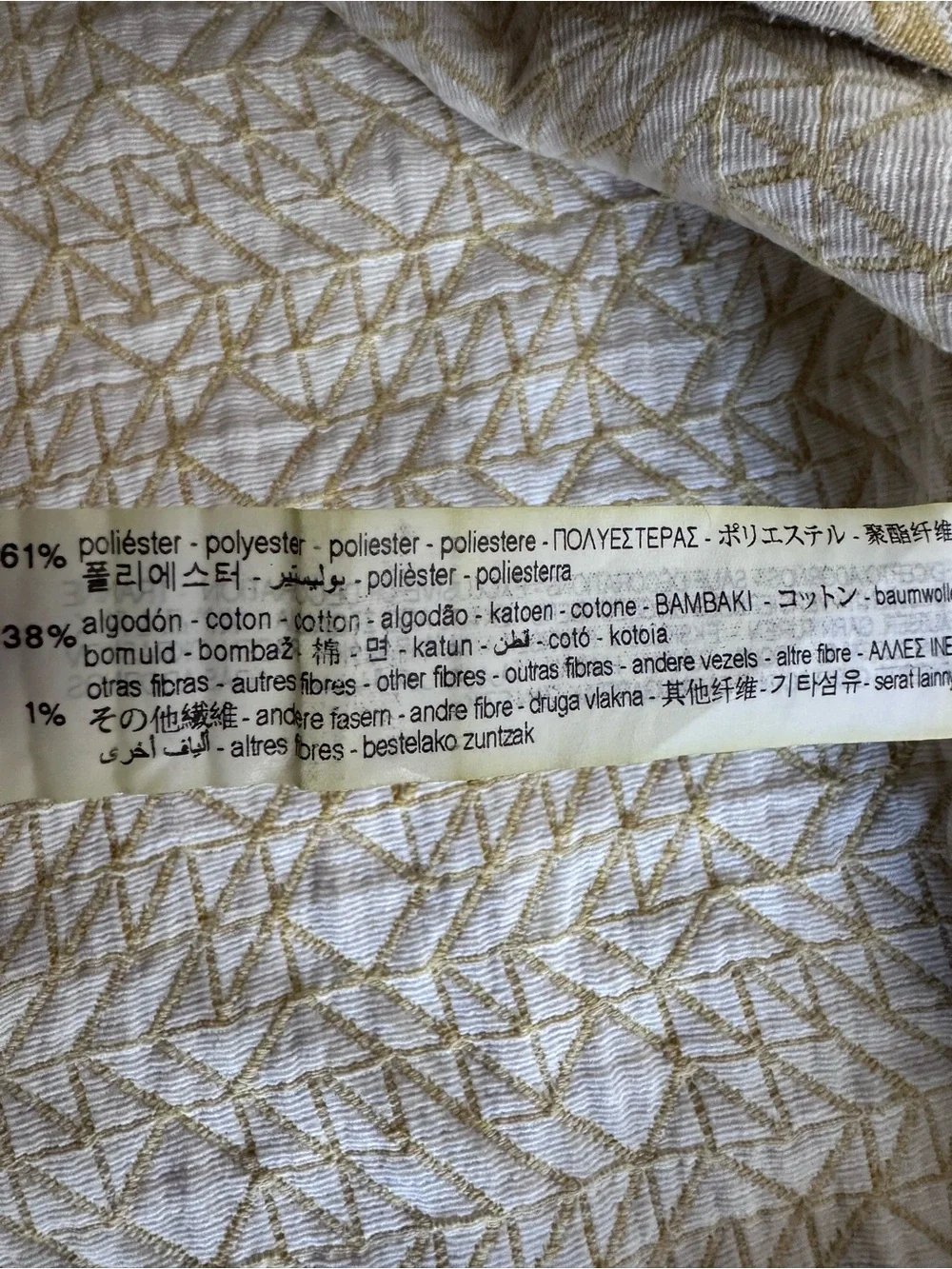 Zara lightweight quilted